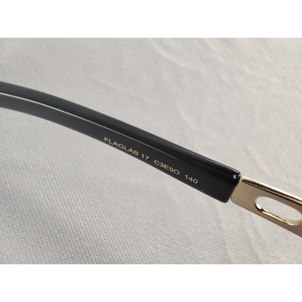 Carrera Special Edition Flag Lab 17 C3E9O Orange Gold Shield Sunglasses 140 NWT - Picture 13 of 14